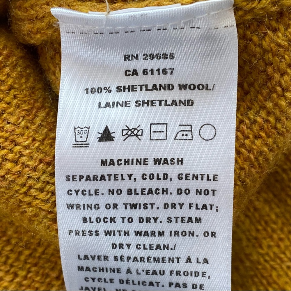 Pendleton Golden Copper Washable Shetland Wool Cr… - image 11